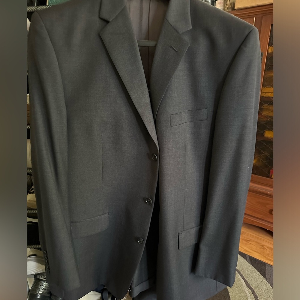 Gray Calvin suit